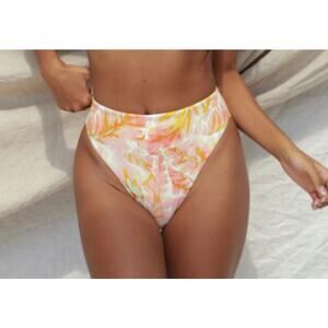 Stone Fox Swim Size S Sumatra bikini Bottom Hot Tropix Cruise Resort Beach